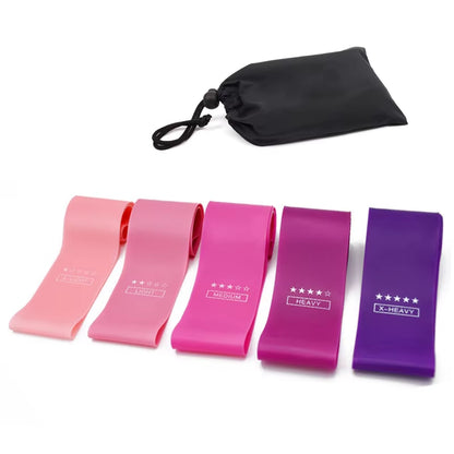 Fitness Training Chewing Gum Gym Resistance Band Pilates Exercise Rubber Mini Exercise Amount to Find Fitness Equipment
