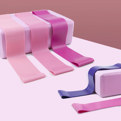 Fitness Training Chewing Gum Gym Resistance Band Pilates Exercise Rubber Mini Exercise Amount to Find Fitness Equipment