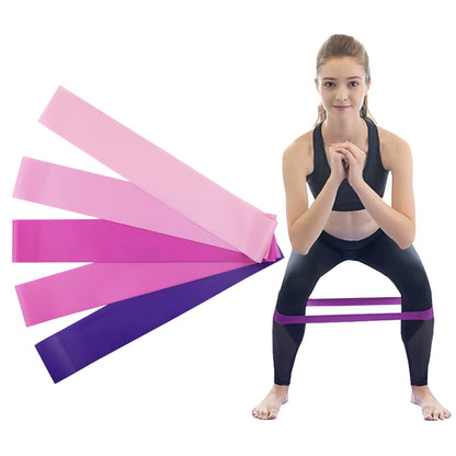 Fitness Training Chewing Gum Gym Resistance Band Pilates Exercise Rubber Mini Exercise Amount to Find Fitness Equipment