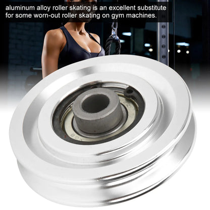 Aluminium Alloy Pulley Strength Training Exercise Hardware Fitness Equipment Accessories70Mm Diameter