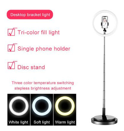Selfie Ring Light LED Portable for Youtube Vlog Live Photo
