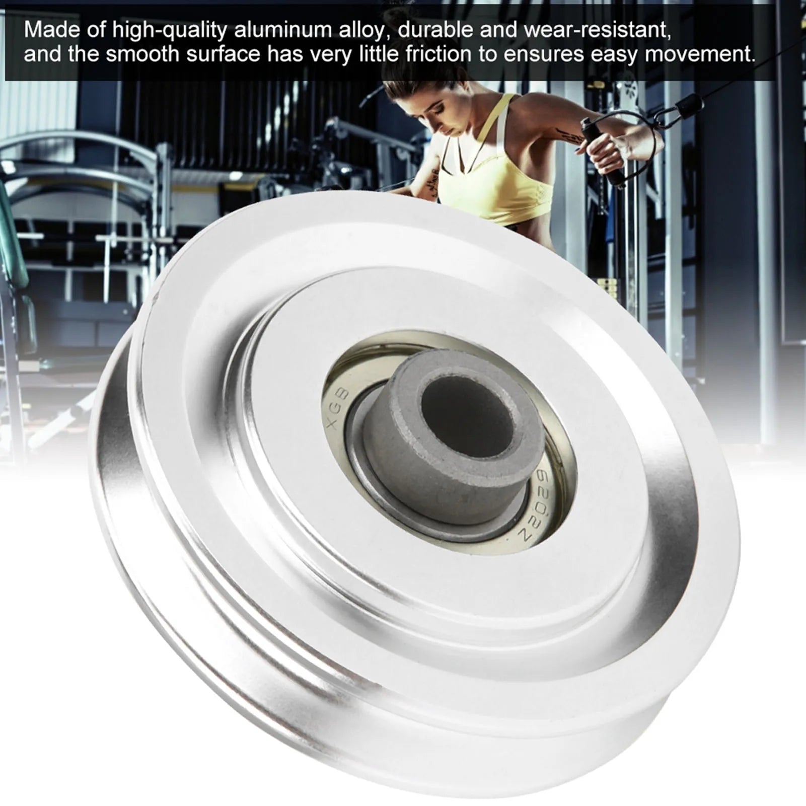 Aluminium Alloy Pulley Strength Training Exercise Hardware Fitness Equipment Accessories70Mm Diameter